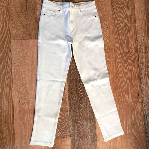 Clearance - White Skinny Fit Pants - Picture 2 of 5